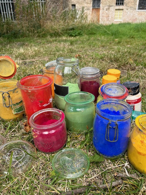 Pigmentpoeders kleuren