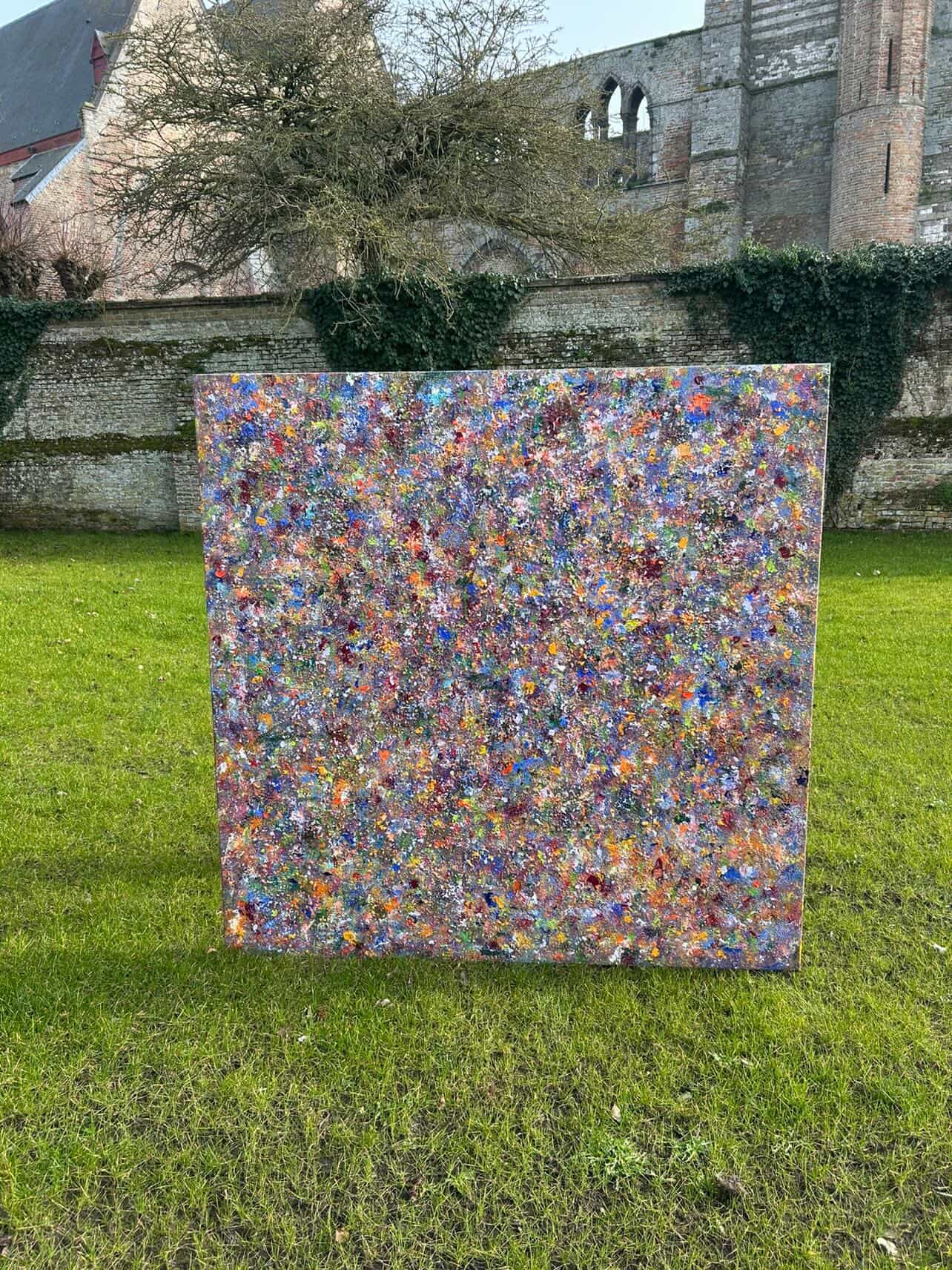 De lente laat zich zien