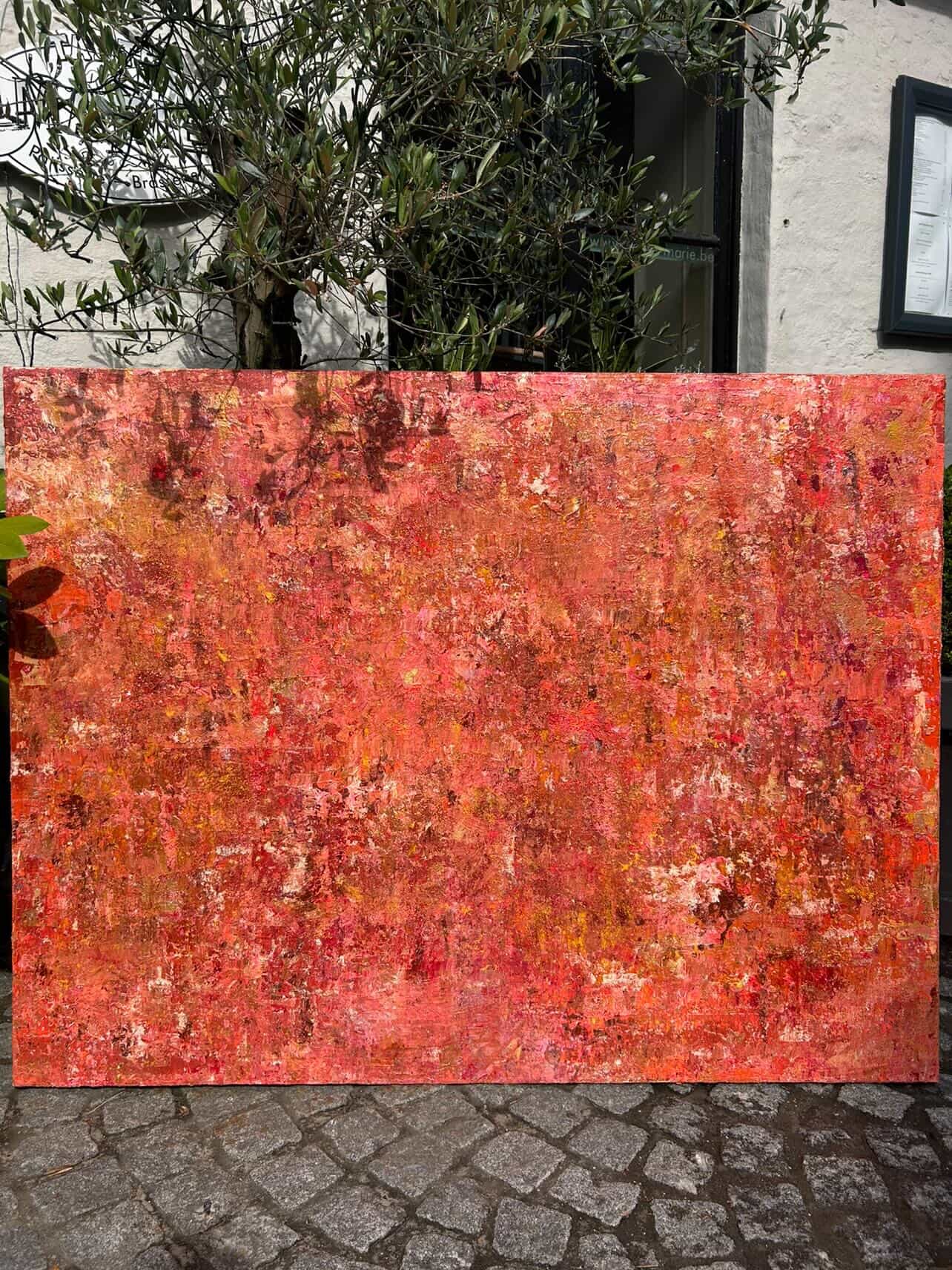 Damme in de kleur van de liefde