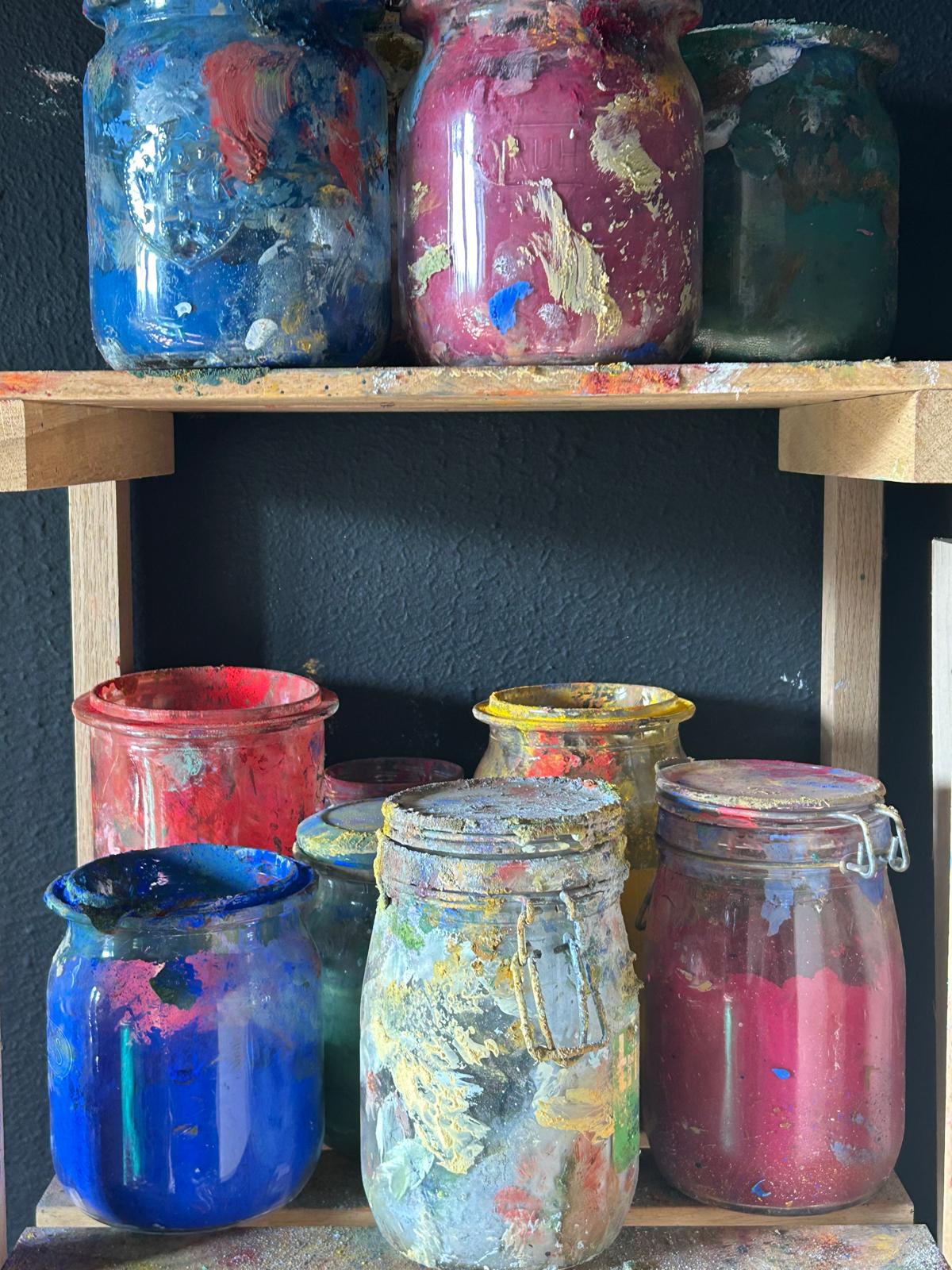 Pigmentpoeders kleuren