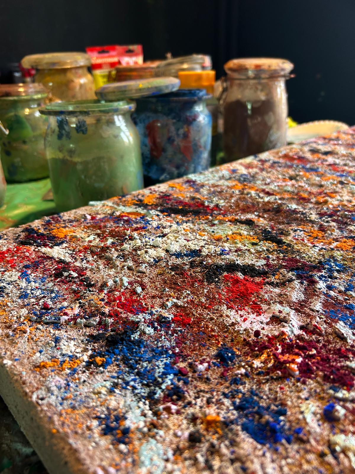 Acryl en pigmentpoeders